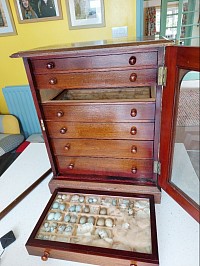 Desplay cabent opened